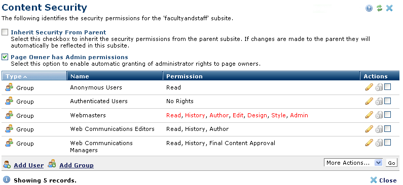 Content Security